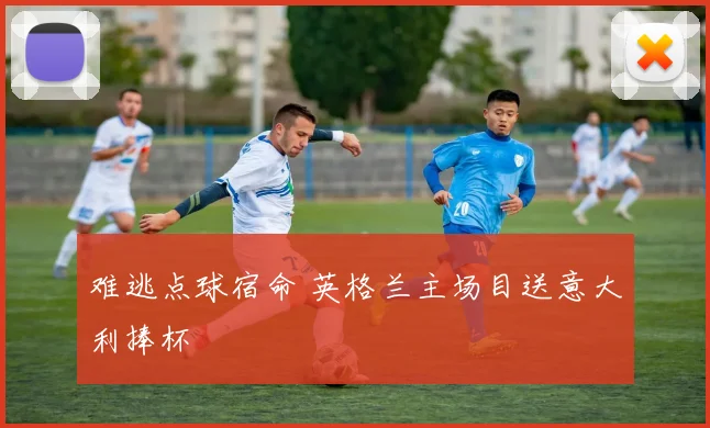难逃点球宿命 英格兰主场目送意大利捧杯
